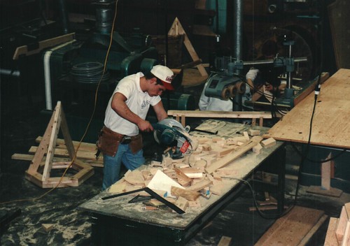 1993 Woodworking Class 13