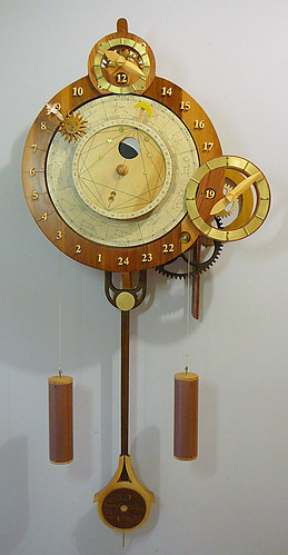 Medieval Astronomical Calendar Clock by Adrian Iredale 1