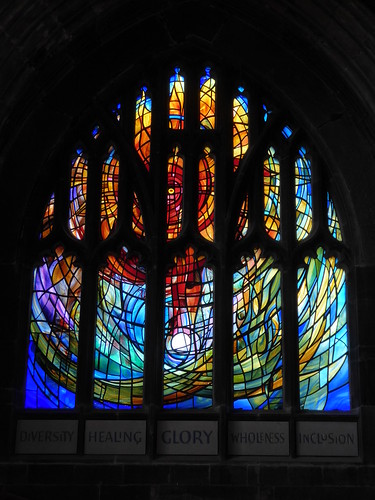 Healing Window, Manchester Cathedral