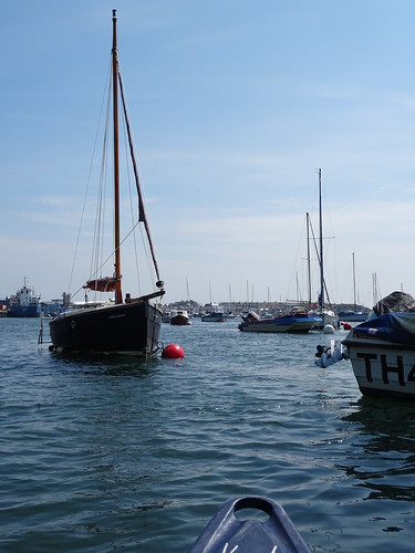 Little Green Cornish Shrimper 19 on the Teign