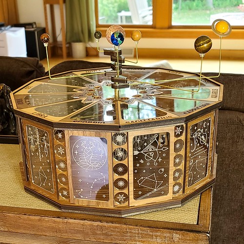 Copernican Planetary Orrery by Michael Mikkelson 2