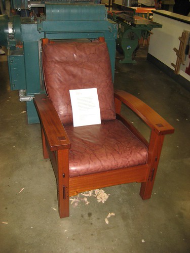 Mahogany Morris Chair