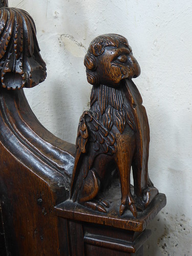 Winged Lion of St Mark with Scroll, Ufford