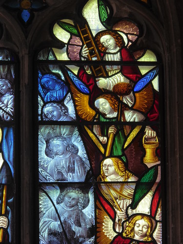 Angels with instruments of Passion (restored)