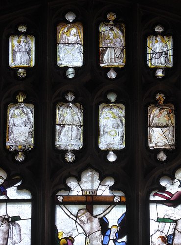 Traceries, East Window, Fairford