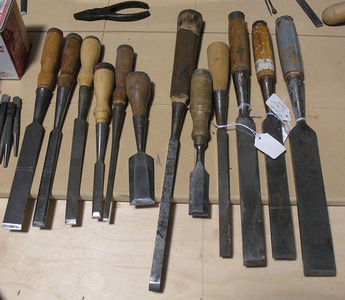 various chisels