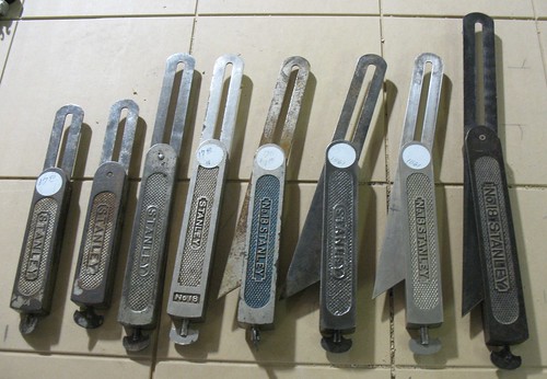 Stanley No. 18 bevel gauges