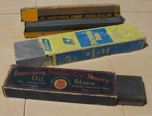 various sharpening stones