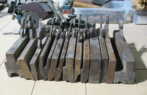 variety of wooden planes