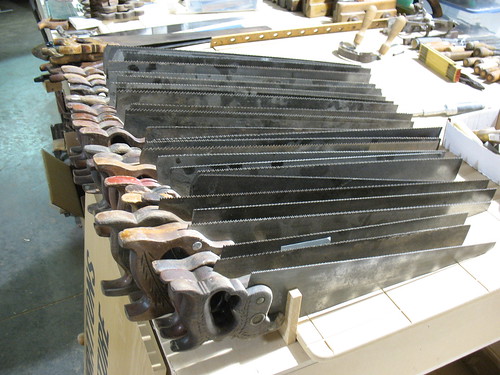 A till of user saws