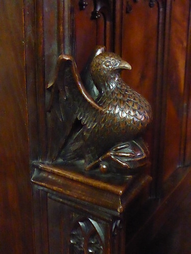 Eagle & Orb, Jesus College Chapel, Cambridge