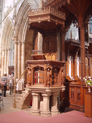 Pulpit, Selby Abbey