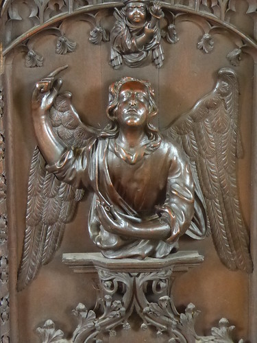 Emblem of St Matthew, Beverley Minster