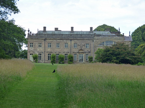 Stourhead House at Stourhead - from the garden