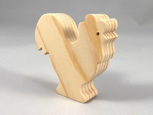 20220816-145712 024 Wood Toy Rooster Chicken Blank Cutout Handmade Unfinished Unpainted Paintable and Ready to Paint 1273462376