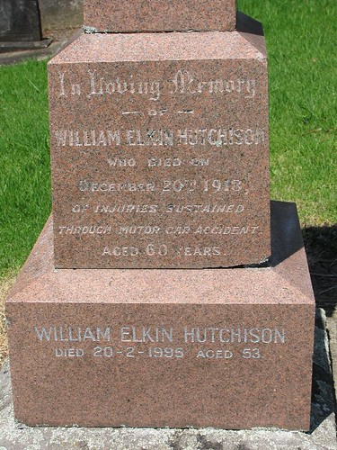 HUTCHISON grave