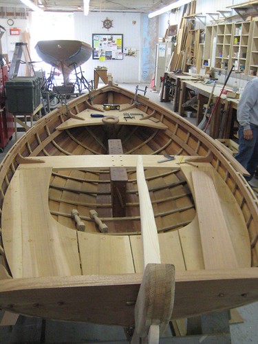 Culler Yawl Boat nearing completion - - IMG_3643