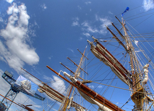 Tall Ships 2011 Greenock - Europa - Reach for the Sky