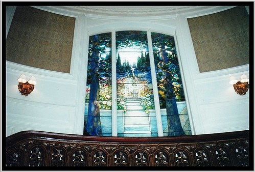 Linden Hall ~ Dawson PA ~ Tiffany Window