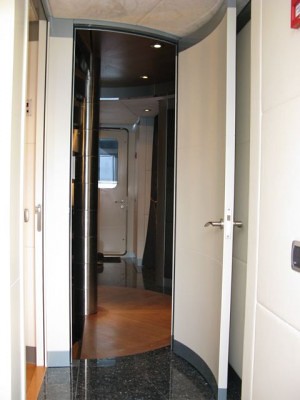 Curved Yacht Door