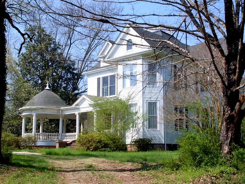 Joseph Wilkerson House, Boydton 2--View Up the Drive