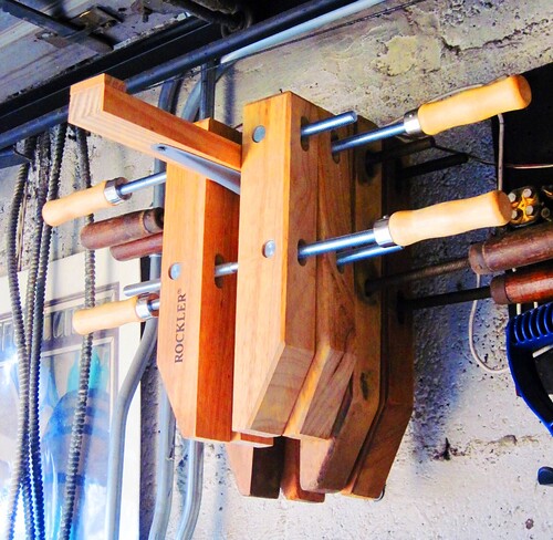 Handscrew Clamp Storage