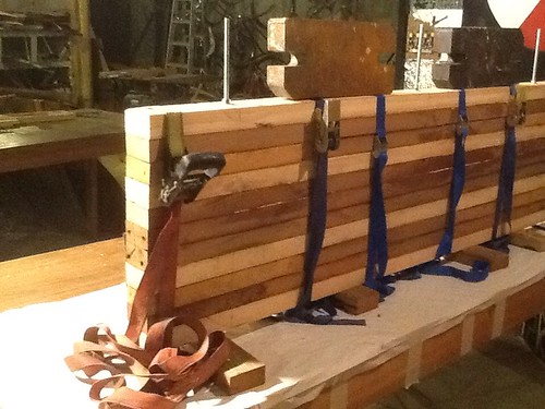 2nd half glued & clamped