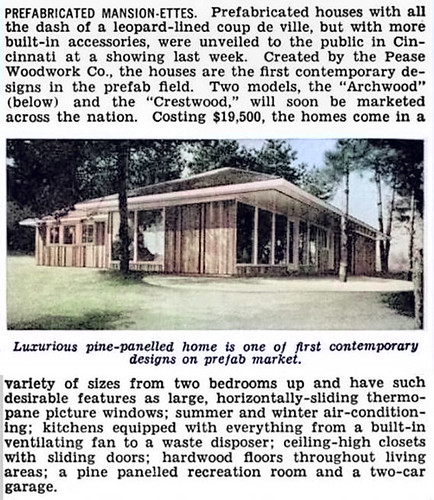 Prefab Mansionettes in Cincinnati, Ohio - Jet Magazine, November 1, 1951