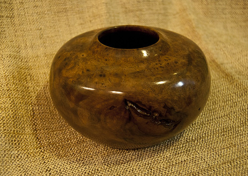 #0012 Claro Walnut Burl Bowl 1