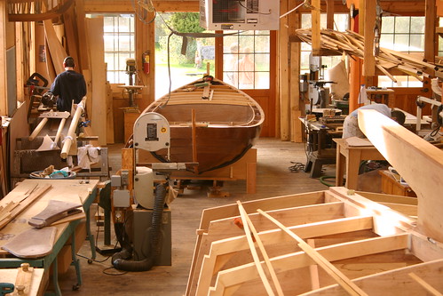 Caledonia Sloop under construction