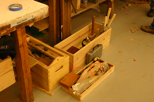 Port Hadlock WA - Boat School - toolboxes