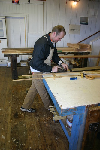 Port Hadlock WA - Boat School - Traditional Small Craft - Grandy Nr 2 - Carter Conklin - planing rails