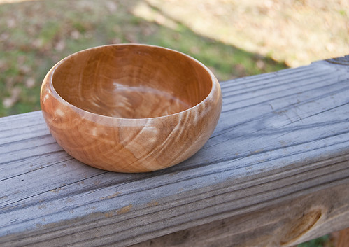 #0015 Curly Maple Bowl