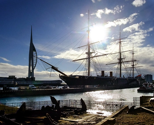 Portsmouth contre-jour