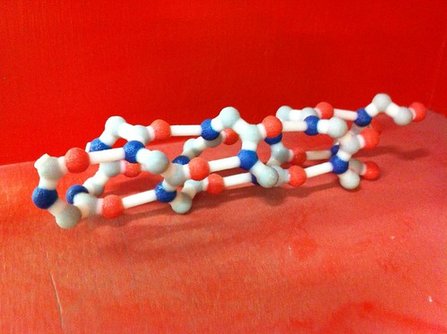 3D printed DNA model #artisansasylum