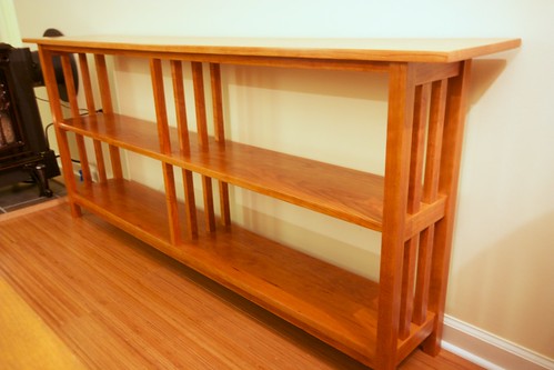 Mission-Style Bookshelf