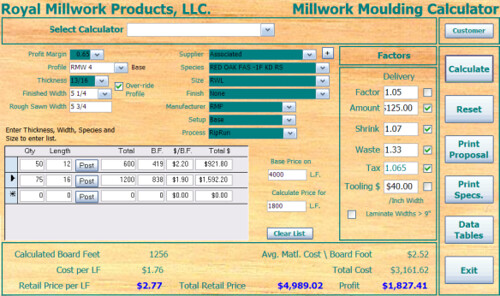 Royal Millwork Products, LLC