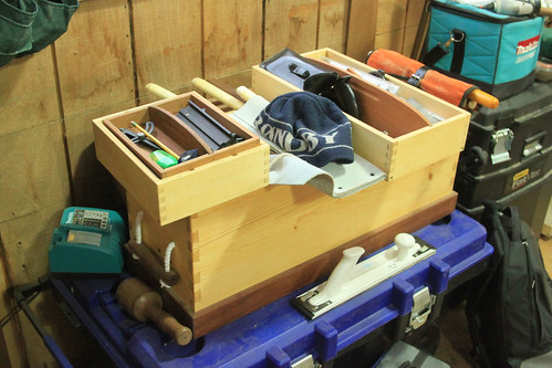 Port Hadlock WA - Boat School - Contemporary class - shoulder box and tools