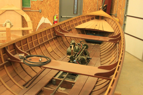 Port Hadlock WA - Boat School - Trad Large Craft - Lee section - Kingston Boat engine installation