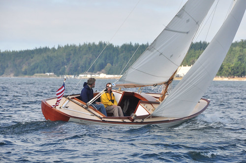 Port Hadlock WA - Boat School - Yankee One-Design GEMINI on sea trials