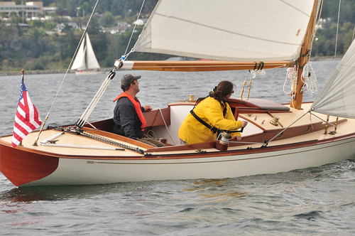 Port Hadlock WA - Boat School - Yankee One-Design GEMINI on sea trials