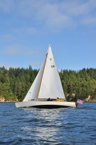 Port Hadlock WA - Boat School - Yankee One-Design GEMINI on sea trials