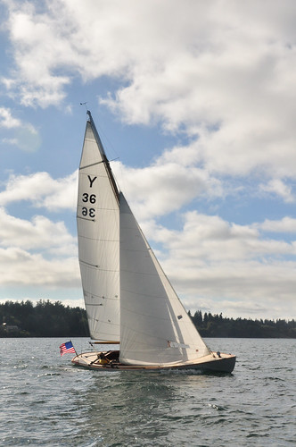 Port Hadlock WA - Boat School - Yankee One-Design GEMINI on sea trials