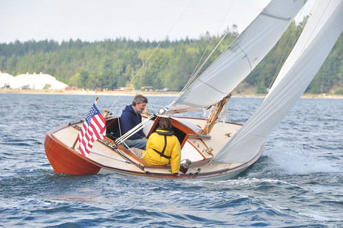 Port Hadlock WA - Boat School - Yankee One-Design GEMINI on sea trials