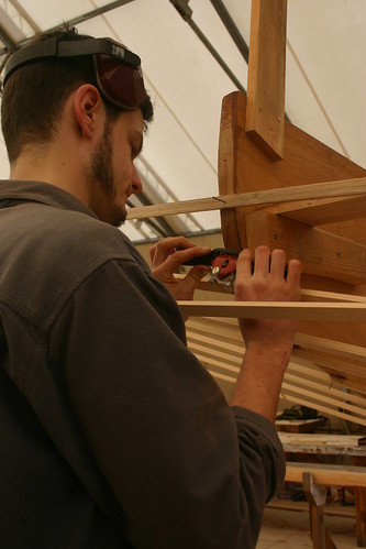 Port Hadlock WA - Boat School - Traditional Large Craft - catboat - lining out