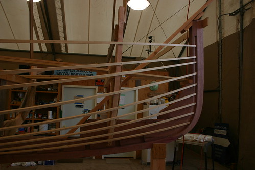 Port Hadlock WA – Boat School – Traditional Large Craft – catboat – lining out