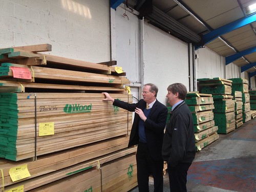 Visiting iWood Timber Ltd in Stafford