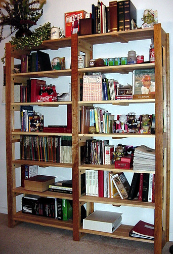 Cherry & Maple Bookcase