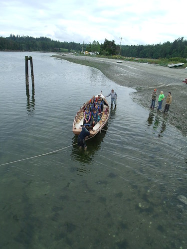 GEDC8450 - Port Hadlock - Community Boat Project - Launching Sailing Vessel (SV) EPIC May 29th, 2014