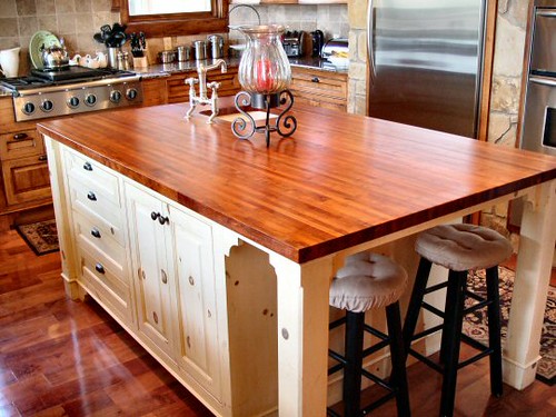 butcher block countertop